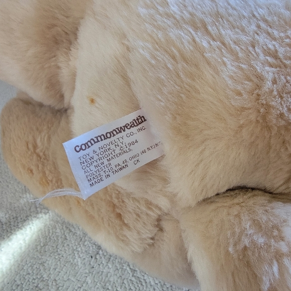 Vintage 1984 Commonwealth Kris Kringle Plush Shar Pei - Picture 7 of 7